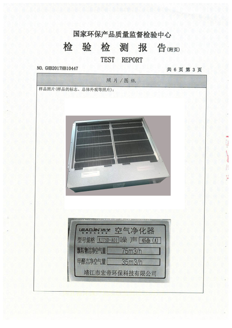 电子空气净化器检测报告-4